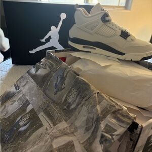 White and Black Sneakers